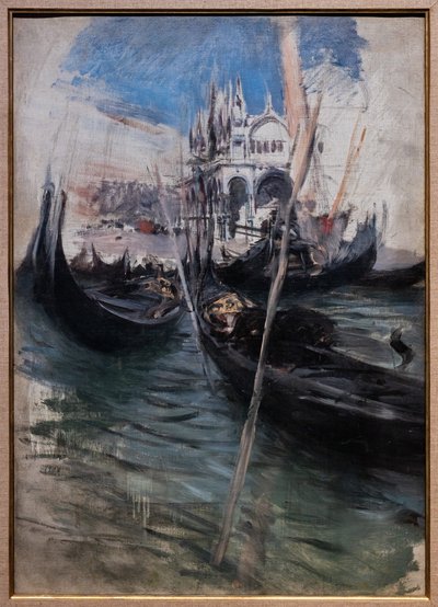 Venetsian Pyhän Markuksen kirkko tekijältä Giovanni Boldini