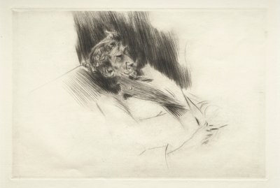 Whistler unessa, 1897. tekijältä Giovanni Boldini