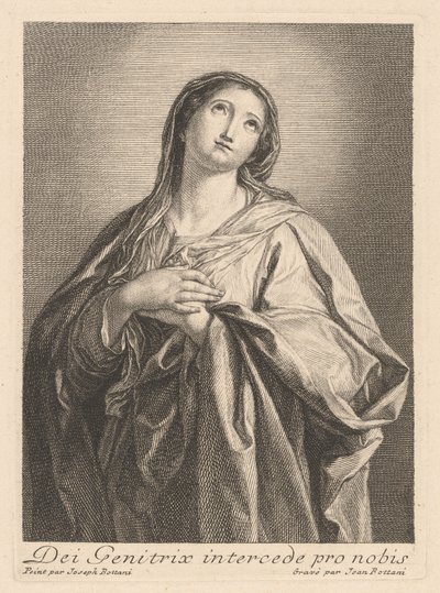 Neitsyt tekijältä Giovanni Bottani, after Giuseppe Bottani