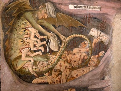 Viimeinen tuomio, n. 1492 (yksityiskohta 3702475) tekijältä Giovanni Canavesio