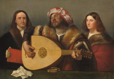 Konsertti, c. 1518-1520. tekijältä Giovanni Cariani