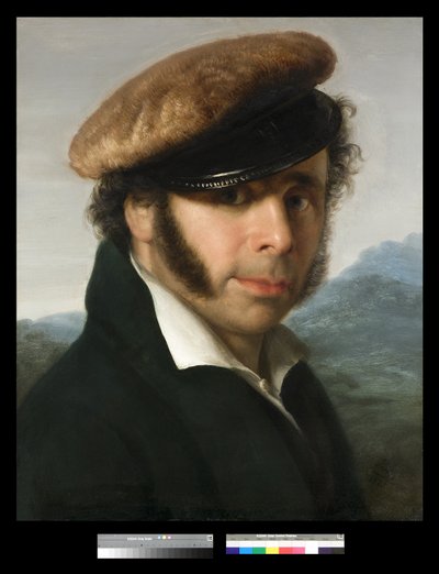 Pietro Ronzonin muotokuva, 1825 tekijältä Giovanni Carnovali