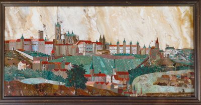 Hradschin, Praha Mosaiikki jalokivistä ... (mosaiikki) tekijältä Giovanni Castrucci