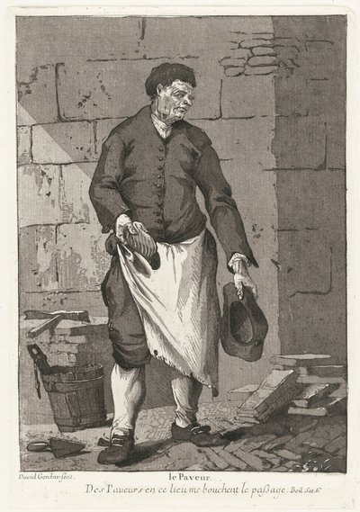 Le Paveur (tienpäällyste) tekijältä Giovanni David