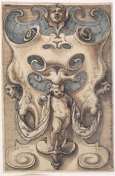 Cartouche putolla tekijältä Giovanni Domenico Capellino