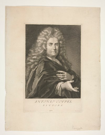 Antoine Coypelin muotokuva tekijältä Giovanni Domenico Ferretti