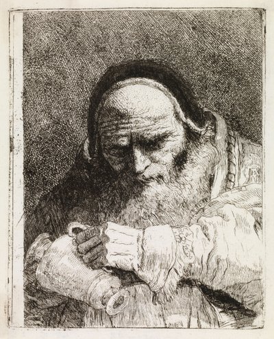 Paavi, joka pitelee kannua tekijältä Giovanni Domenico Tiepolo
