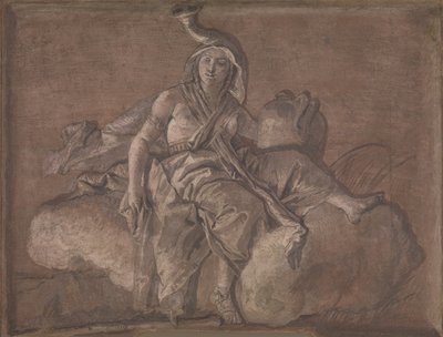 Afrikka. tekijältä Giovanni Domenico Tiepolo