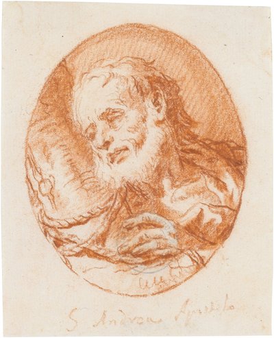 Pyhä Andreas tekijältä Giovanni Domenico Tiepolo