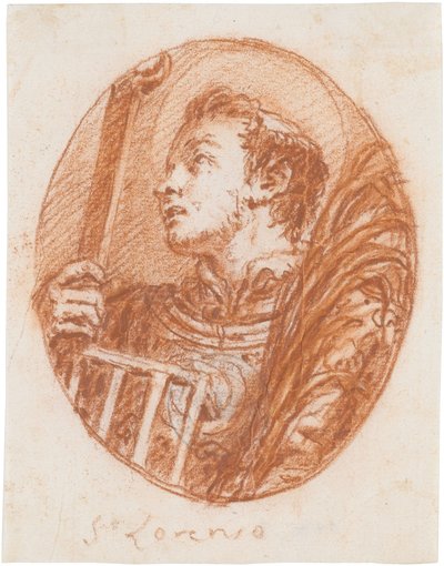 Der heilige Laurentius tekijältä Giovanni Domenico Tiepolo
