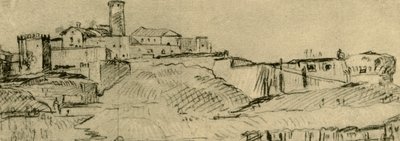 Brescian linnoitus, 1700-luvun puoliväli, loppu, 1928 tekijältä Giovanni Domenico Tiepolo