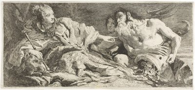 Venetsia vastaanottaa Neptunuksen kunnianosoituksen tekijältä Giovanni Domenico Tiepolo