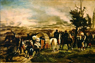Magentan taistelu, 1860 tekijältä Giovanni Fattori