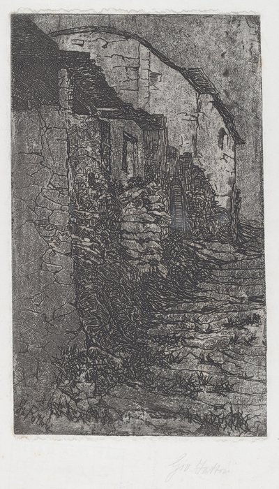 Bauco lähellä Roomaa [Bauco lähellä Roomaa] tekijältä Giovanni Fattori