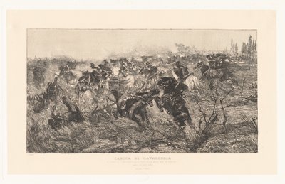 Ratsuväen panos [Cavalry Charge] tekijältä Giovanni Fattori