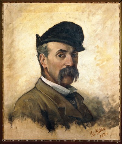 Italia, Firenze, Omakuva 59-vuotiaana tekijältä Giovanni Fattori