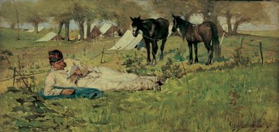 Kirje kentälle tekijältä Giovanni Fattori
