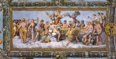 Cupidon ja Psychen avioliitto tekijältä Giovanni Francesco (c.1488 1528) Penni