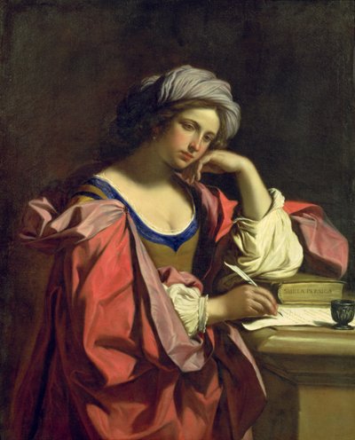 Persialainen Sibylla tekijältä Giovanni Francesco Barbieri