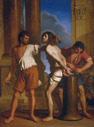 Kristuksen liputus tekijältä Giovanni Francesco Barbieri
