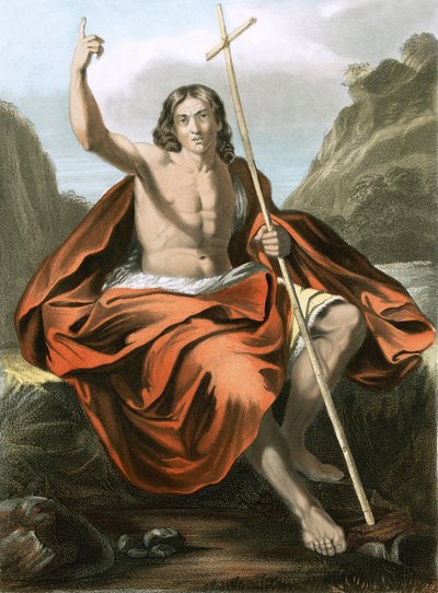 Johannes Kastaja tekijältä Giovanni Francesco Barbieri