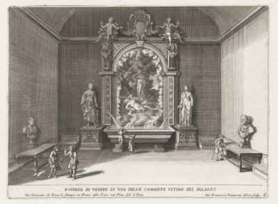 Fontein van Venus Villa d