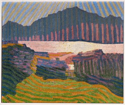 Vue de Capolago tekijältä Giovanni Giacometti