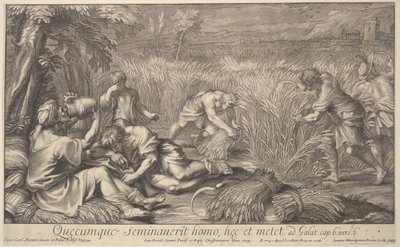 Viljanleikkurit, 1704. tekijältä Giovanni Girolamo Frezza