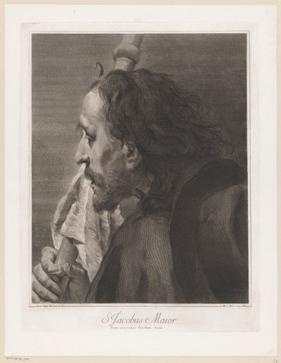 Apostoli Jaakob Suurempi S. Jacobus Maior apostolit tekijältä Giovanni Marco Pitteri