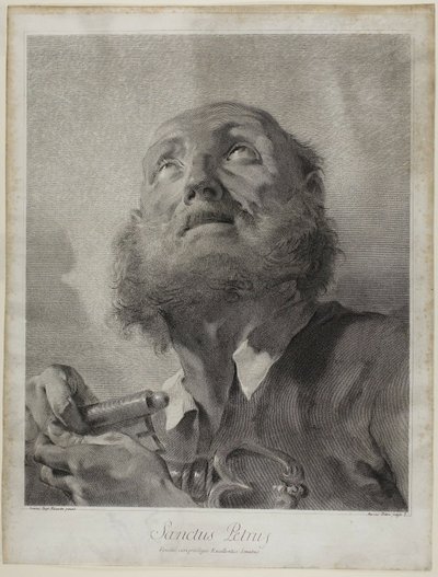 Isä Jumala ja yksitoista kahdestatoista apostolista tekijältä Giovanni Marco Pitteri