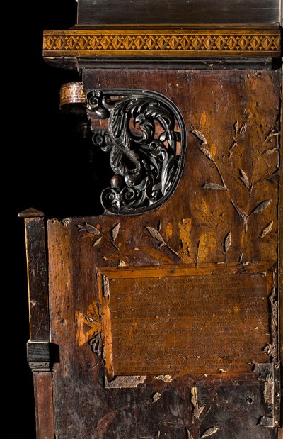 Lignaean Canonical Choir, upotekoriste Giovanni Maria Platina 1484, Oikea sivuuiste tekijältä Giovanni Maria Platina