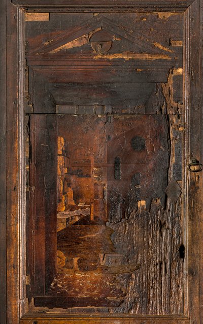 Lignaean Canonical Choir, upotekoriste Giovanni Maria Platina 1484, Superior Stall tekijältä Giovanni Maria Platina