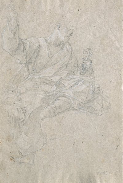 Opiskelu apostoli Pietaria varten tekijältä Giovanni Odazzi