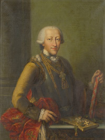 Sardinian kuninkaan Viktor Amadeus III:n muotokuva 1726-1796, 1700-luku. tekijältä Giovanni, Panealbo