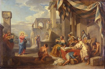 Pyhän Matteuksen kutsumus tekijältä Giovanni Paolo Panini