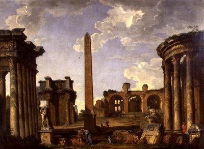 Roomalainen Capriccio tekijältä Giovanni Paolo Pannini