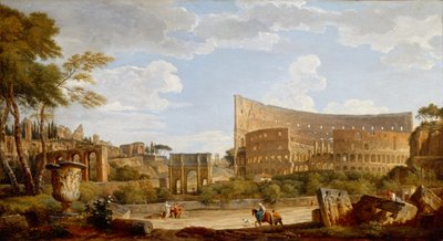 Näkymä Colosseumille tekijältä Giovanni Paolo Pannini