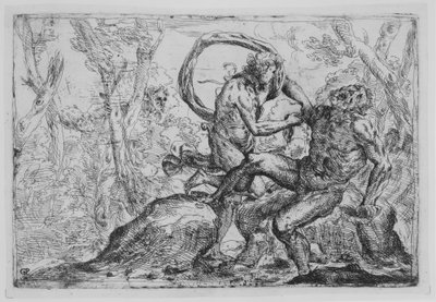 Marsyasin nylkeminen, 1600-luvun puoliväli. tekijältä Giovanni Pietro Possenti