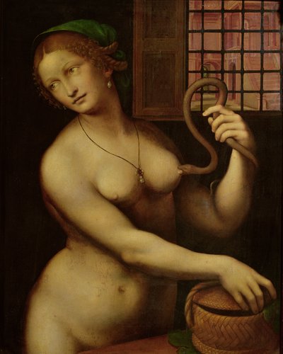 Kleopatran kuolema (öljy paneeliin) tekijältä Giovanni Pietro Rizzoli Giampietrino