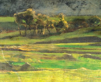 Paalussa Giovanni Segantini (1858-1899), öljy kankaalle tekijältä Giovanni Segantini