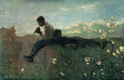 Idylli tekijältä Giovanni Segantini