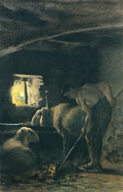 Tallissa tekijältä Giovanni Segantini