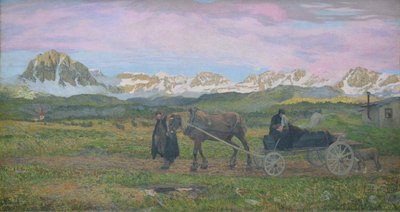 Rückkehr zur Heimat tekijältä Giovanni Segantini