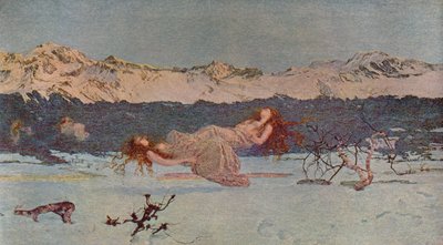 Ylellisyyden rangaistus, 1891 1935 tekijältä Giovanni Segantini