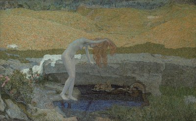 Vanity The Vanity, 1897 tekijältä Giovanni Segantini