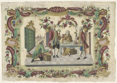 De Verloren Zoon vraagt ​​​​zijn vader om zijn erfdeel Tuhlaajapoika pyytää isältään osan aineestaan ​​(nimi esineessä) tekijältä Giovanni Volpato (possibly)