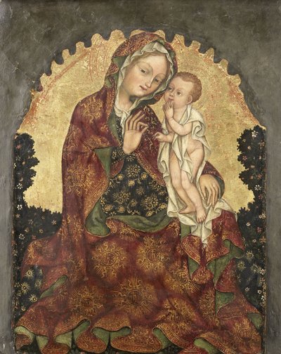 Nöyryyden Madonna tekijältä Giovanni da Francia (attributed to)