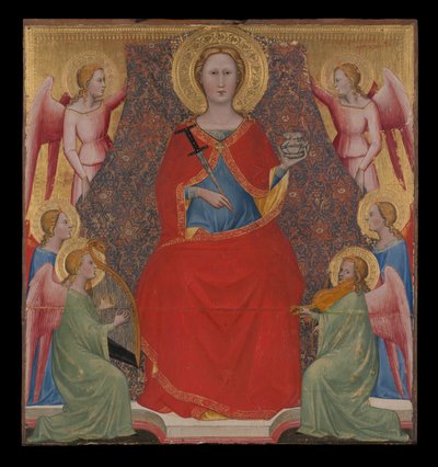 Saint Lucy istui tekijältä Giovanni di Bartolomeo Cristiani