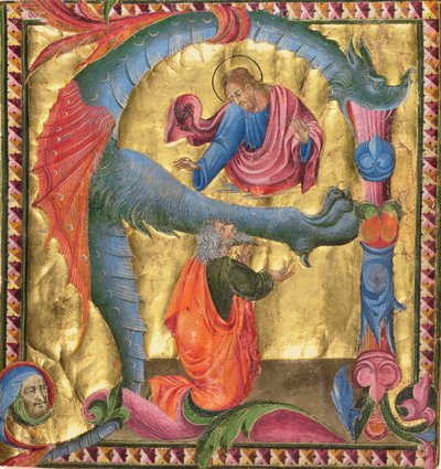 Alku A: Kristus ilmestyy Daavidille tekijältä Giovanni di Paolo
