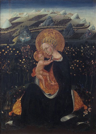 Nöyryyden Madonna tekijältä Giovanni di Paolo